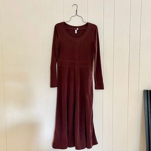 & Other Stories brown maxi dress